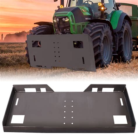 skid steer adapter plate thickness weight ratings|Skid steer plate thickness .